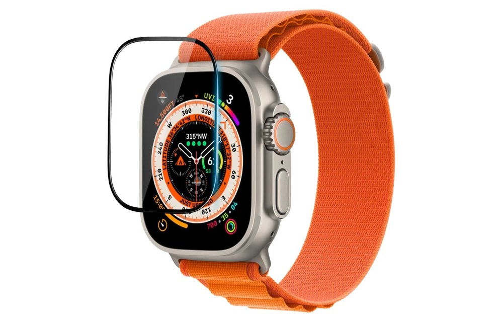 Gadget Guard Black Ice Plus Screen Protector for Apple Watch 42/44/45/49mm - Clear