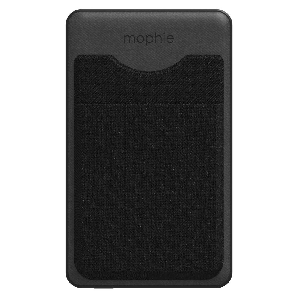 Mophie Snap Plus Juice Pack Mini Wallet Magsafe Wireless Charging Power Bank 5K - Black