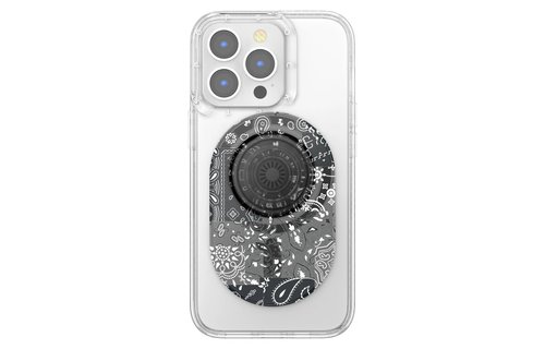 PopSockets PopGrip & Stand for MagSafe Phone Holder  - Bandana