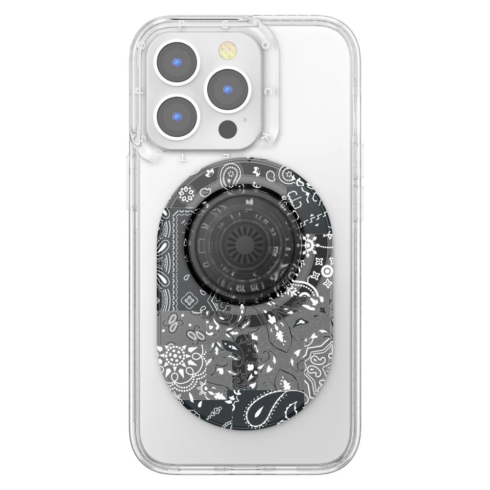 PopSockets PopGrip & Stand for MagSafe Phone Holder  - Bandana