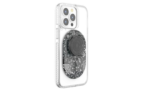 PopSockets PopGrip & Stand for MagSafe Phone Holder  - Bandana