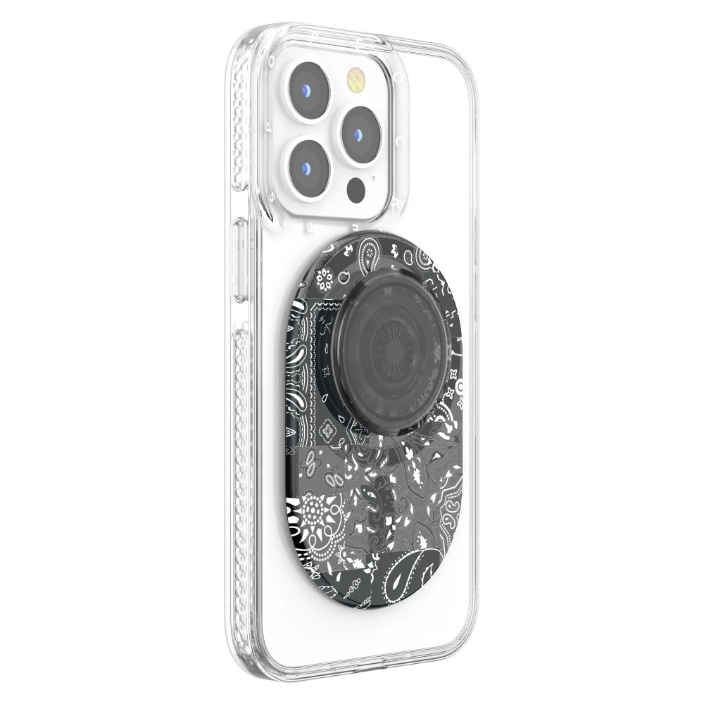 PopSockets PopGrip & Stand for MagSafe Phone Holder  - Bandana