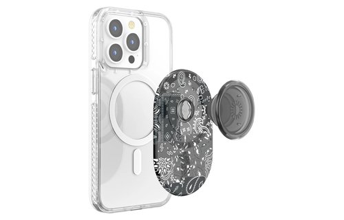 PopSockets PopGrip & Stand for MagSafe Phone Holder  - Bandana