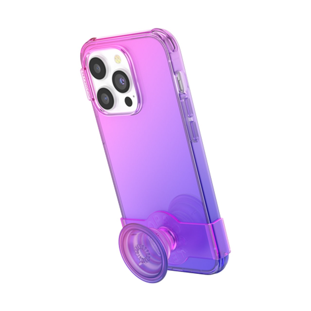 PopSockets PopGrip Slide Case for Apple iPhone 14 Pro Max - Berry Blur