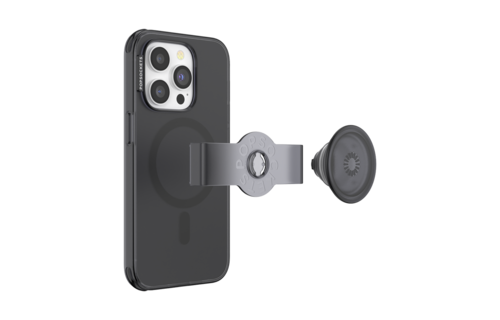 PopSockets MagSafe PopGrip Slide Case for Apple iPhone 14 Pro - Black