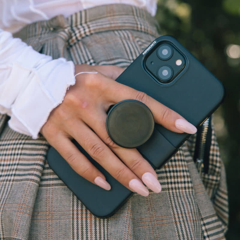 PopSockets MagSafe PopGrip Slide Case for Apple iPhone 14 Pro Max - Black