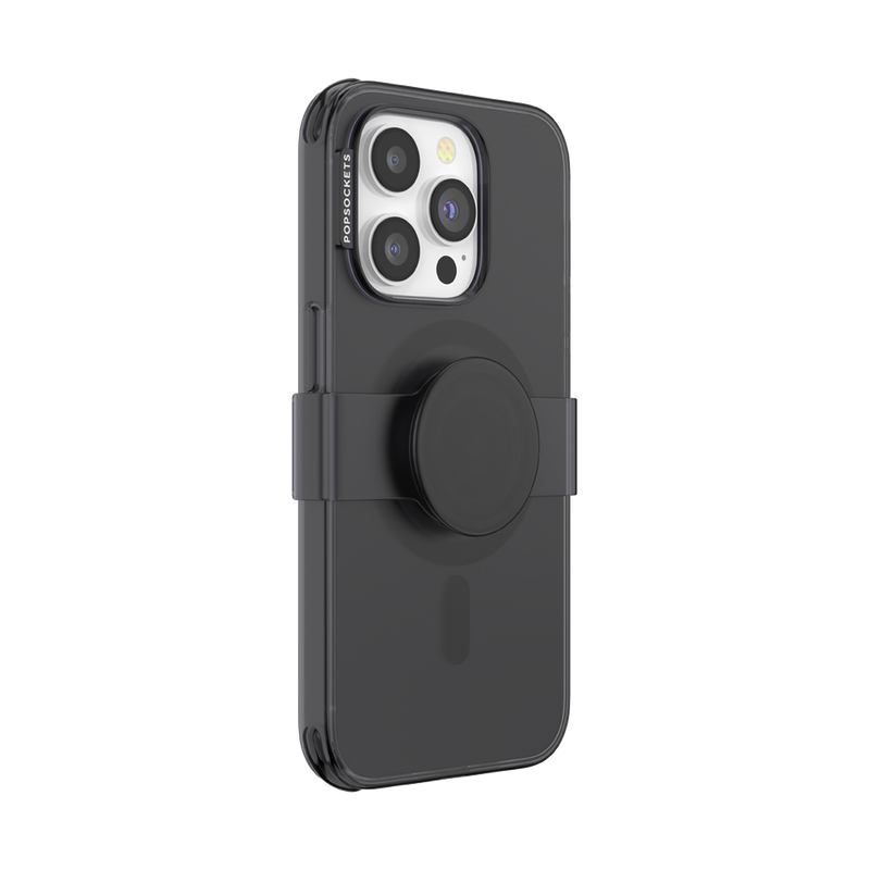 PopSockets MagSafe PopGrip Slide Case for Apple iPhone 14 Pro Max - Black