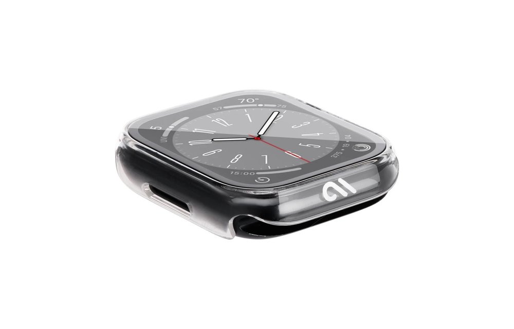 Case Mate Tough Case with Integrated Glass Screen Protector for Apple Watch 38/40/41mm - Clear