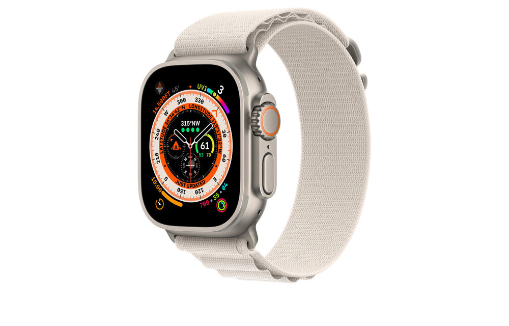 Apple Watch Alpine Loop Band for 44/45/49mm - Starlight S