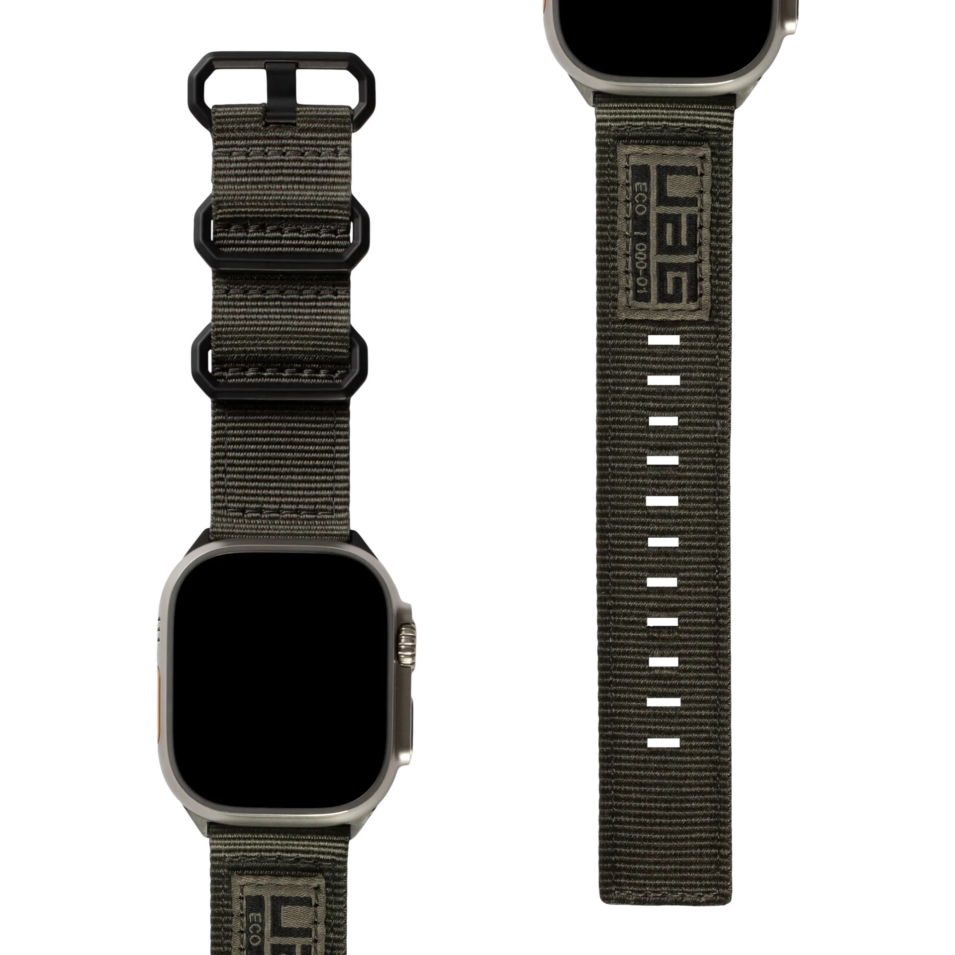 UAG Nato Eco Strap for Apple Watch 42 44 45 49mm Foliage Green Gadget Zone