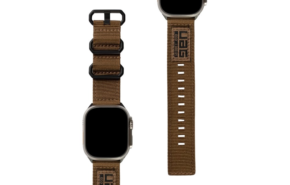 UAG Nato Eco Strap for Apple Watch 42/44/45/49mm - Dark Earth