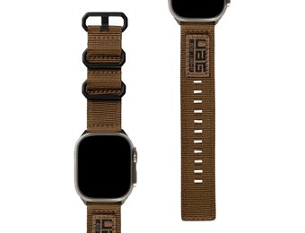UAG Nato Eco Strap for Apple Watch 42/44/45/49mm - Dark Earth