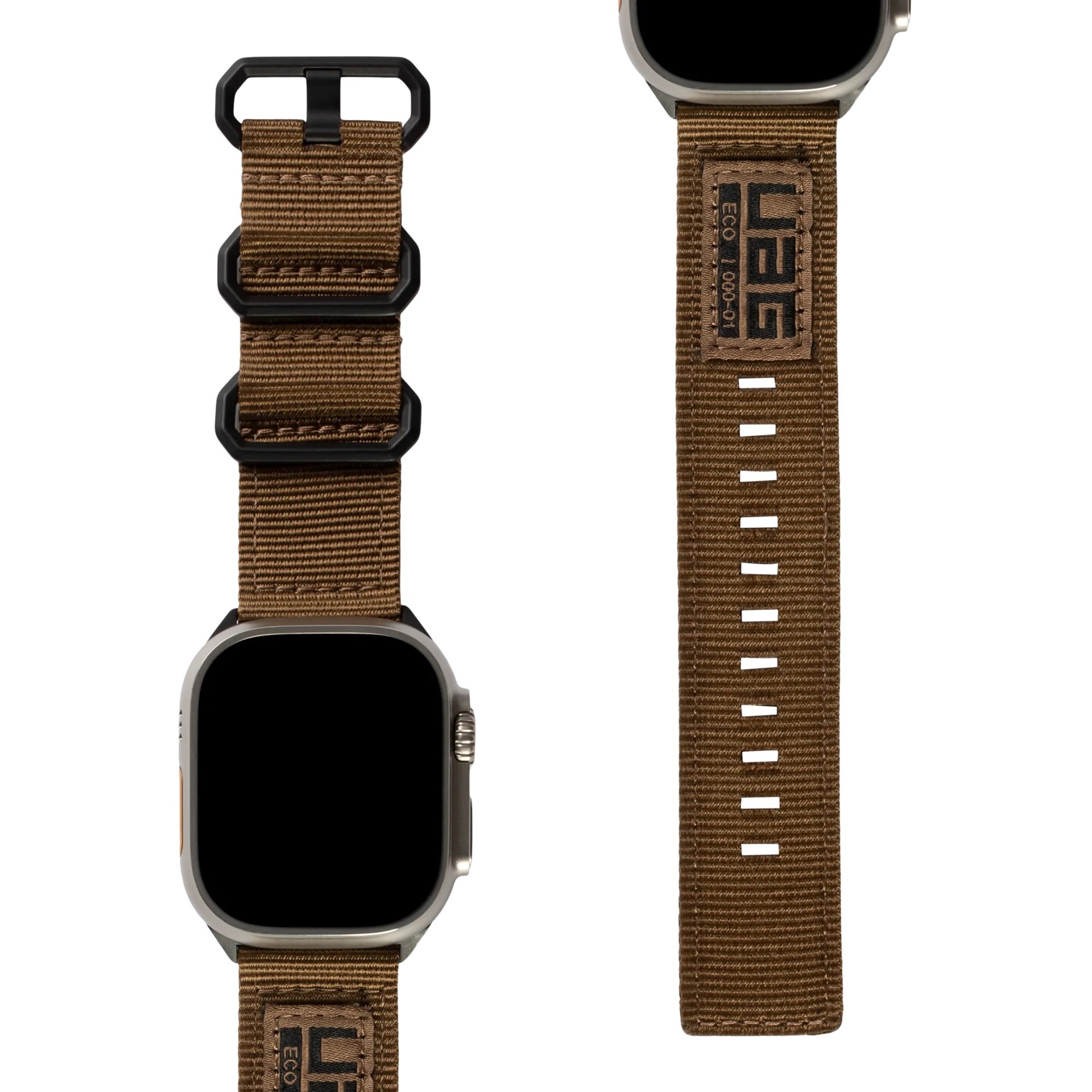 UAG Nato Eco Strap for Apple Watch 42/44/45/49mm - Dark Earth
