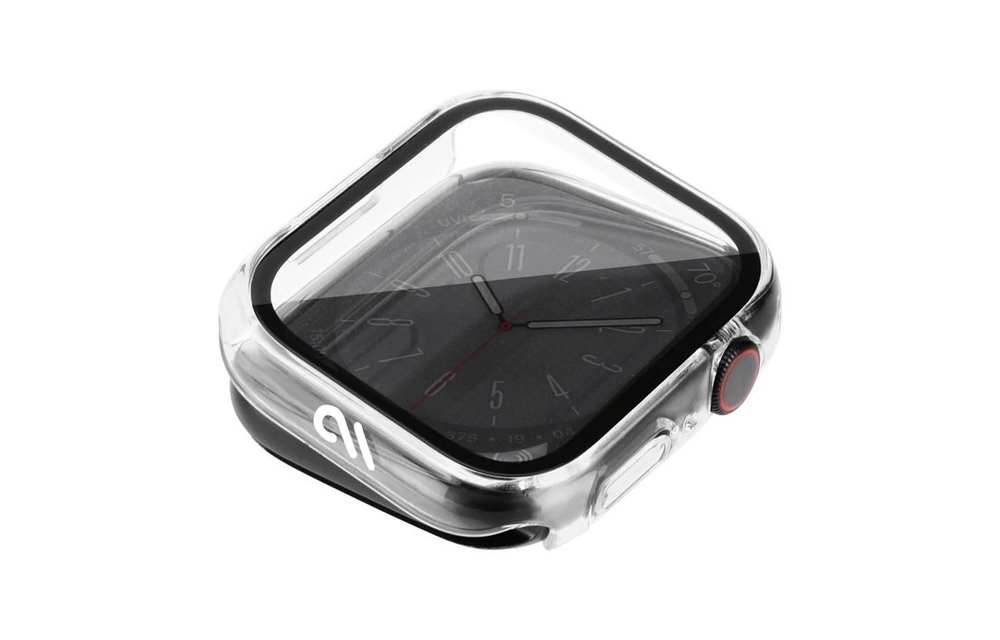 Case Mate Tough Case with Integrated Glass Screen Protector for Apple Watch 38/40/41mm - Clear