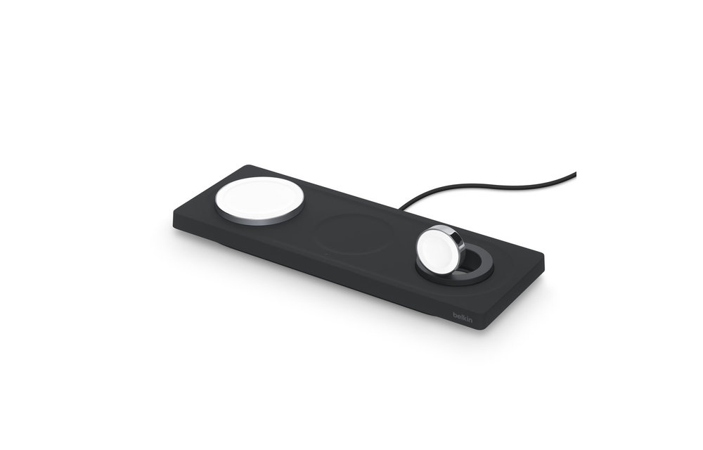 Belkin Boost Charge Pro 3-In-1 MagSafe Wireless Charging Pad - Black