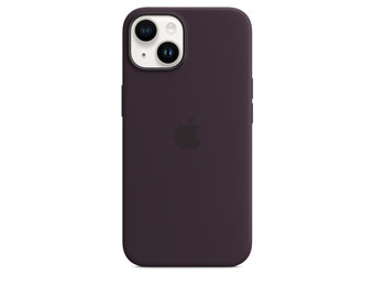 Apple IPhone 14 Silicone Case with MagSafe - Elderberry