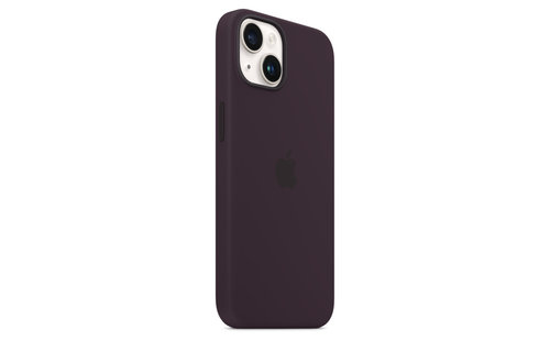 Apple IPhone 14 Silicone Case with MagSafe - Elderberry