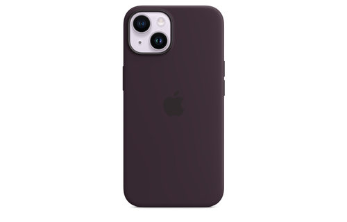 Apple IPhone 14 Silicone Case with MagSafe - Elderberry