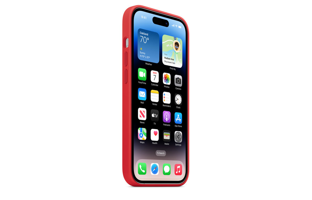 Apple IPhone 14 Pro Silicone Case with MagSafe - (PRODUCT)RED