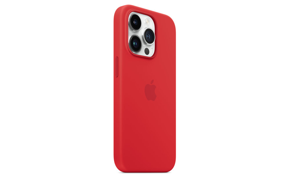 Apple IPhone 14 Pro Silicone Case with MagSafe - (PRODUCT)RED