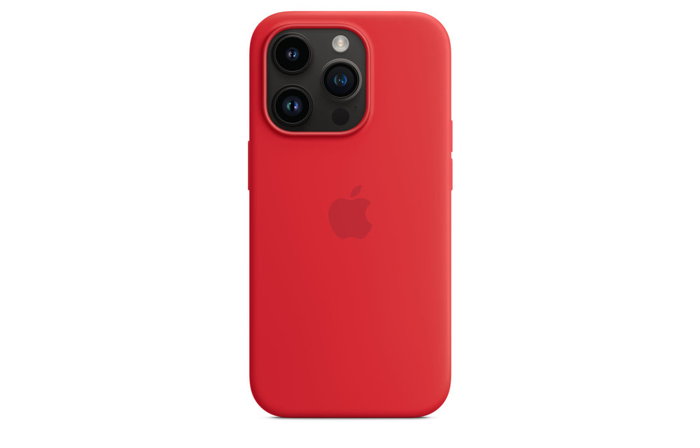 Apple IPhone 14 Pro Silicone Case with MagSafe - (PRODUCT)RED