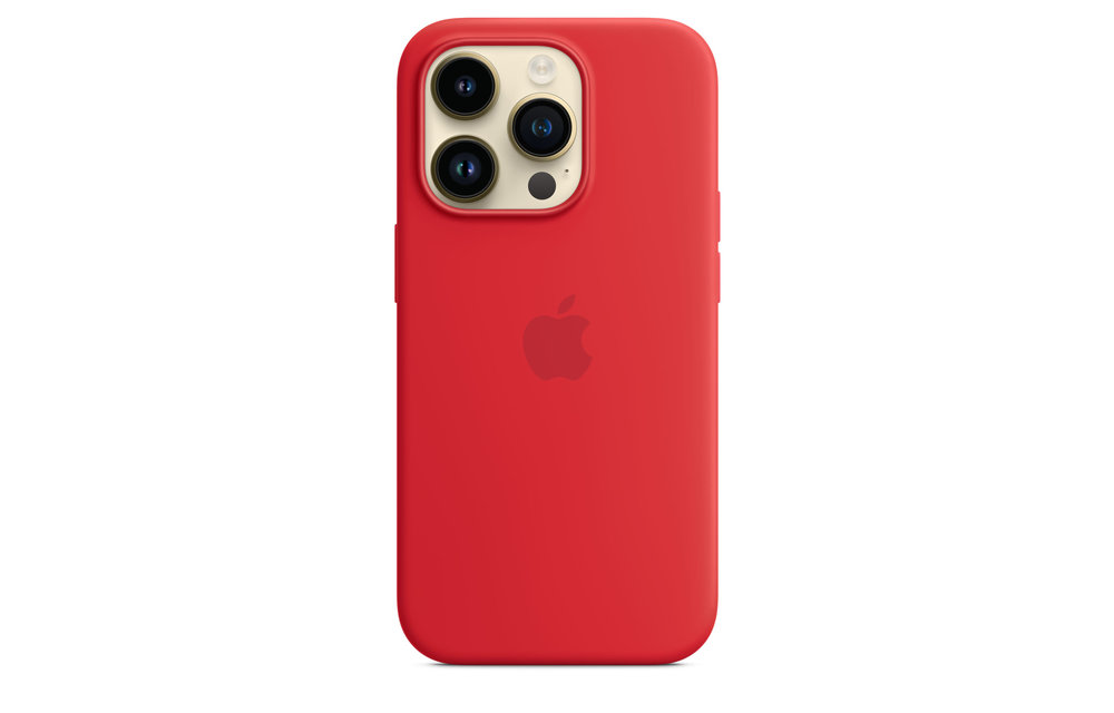 Apple IPhone 14 Pro Silicone Case with MagSafe - (PRODUCT)RED