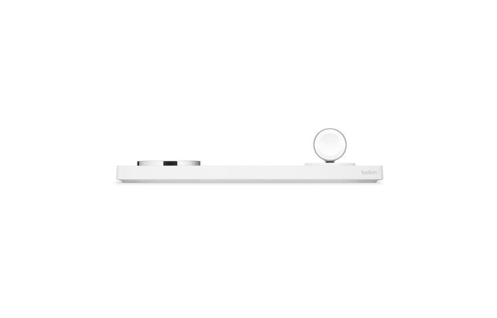 Belkin Boost Charge Pro 3-In-1 MagSafe Wireless Charging Pad - White