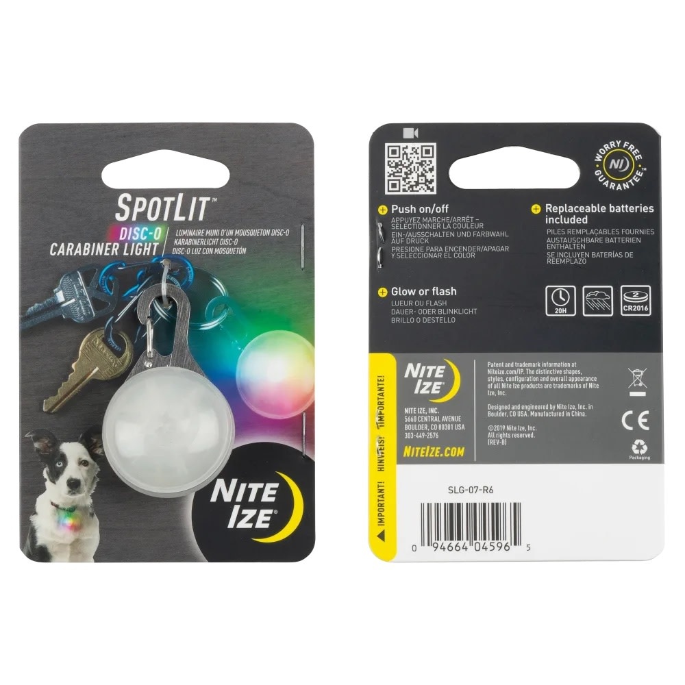 Nite Ize Spot Lit Collar Light - Disc O