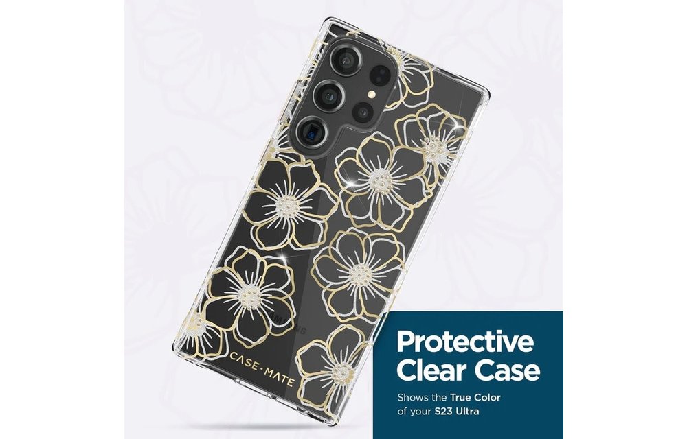 Case Mate Floral Gems Case for Samsung Galaxy S23 Ultra - Floral Gems