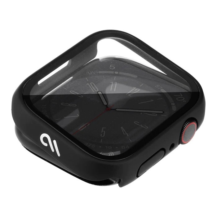 Case Mate Tough Case with Integrated Glass Screen Protector for Apple Watch 41mm - Black