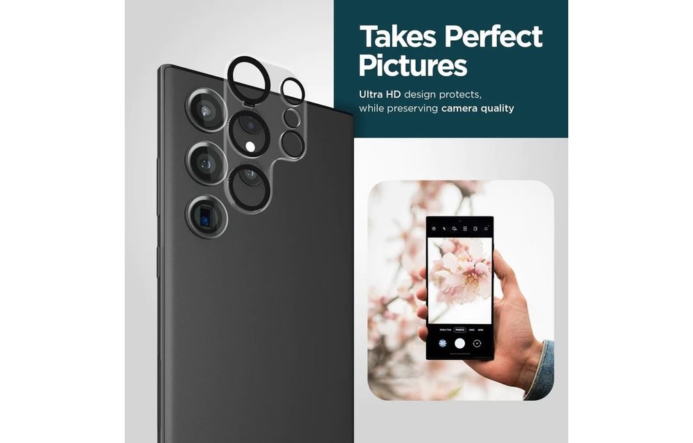 Case Mate Rear Camera Lens Glass Protector for Samsung Galaxy S23 Ultra - Clear
