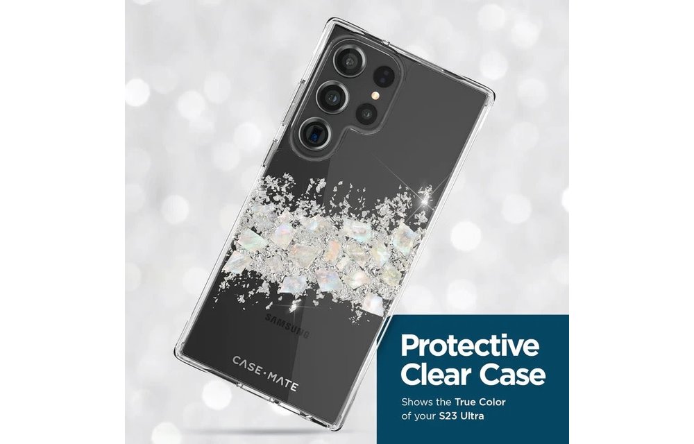Case Mate Karat Case for Samsung Galaxy S23 Ultra - A Touch of Pearl