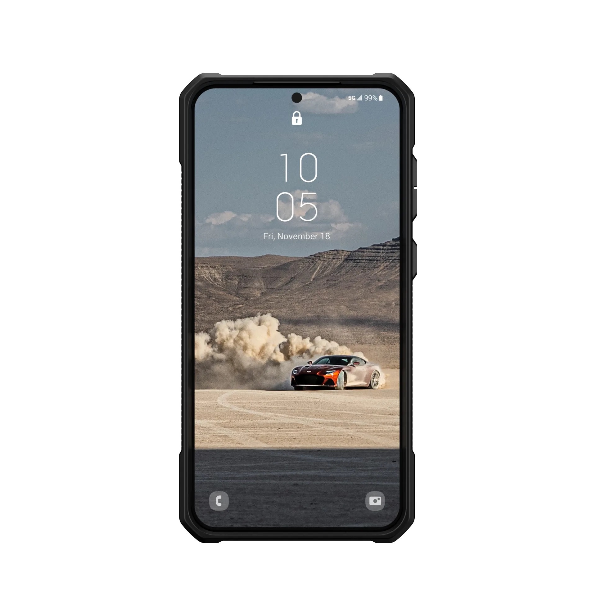 UAG Monarch Case for Samsung Galaxy S23 Plus - Carbon Fiber