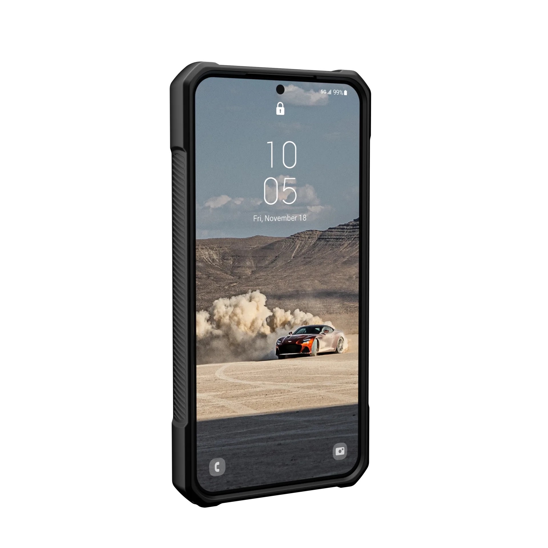 UAG Monarch Case for Samsung Galaxy S23 Plus - Carbon Fiber