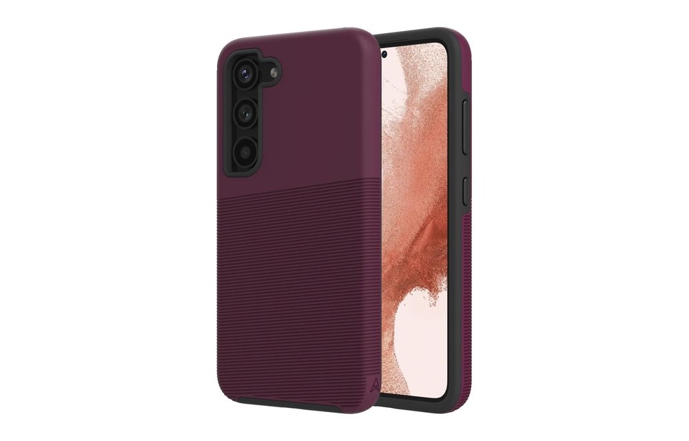 Axessorize Protech Plus Case for Samsung Galaxy S23 - Sangria