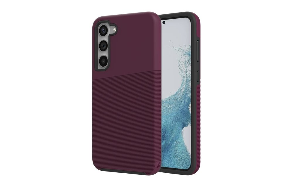 Axessorize Protech Plus Case for Samsung Galaxy S23 Plus - Sangria