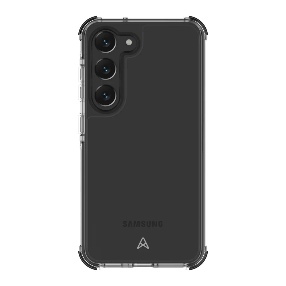 Axessorize Pro Shield Plus Case for Samsung Galaxy S23 Plus - Black/Clear