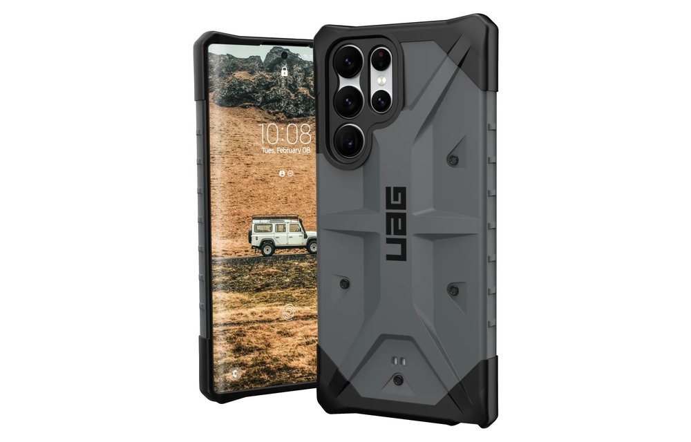 UAG Pathfinder Case for Samsung Galaxy S22 Ultra - Silver