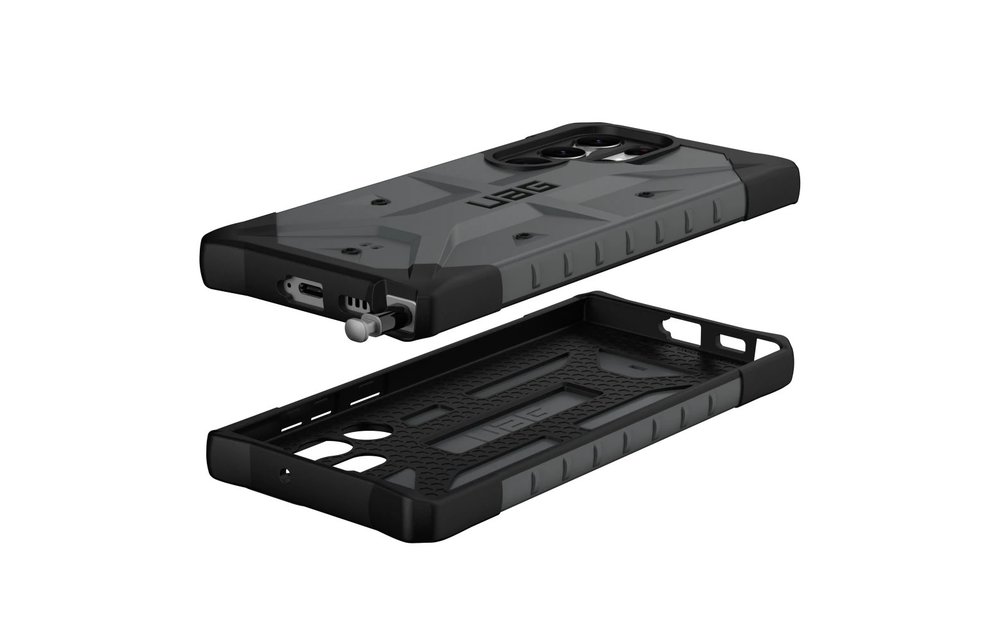 UAG Pathfinder Case for Samsung Galaxy S22 Ultra - Silver