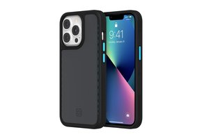 Incipio Optum Case for Apple iPhone 13 Pro - Black Oyster and Electric Blue