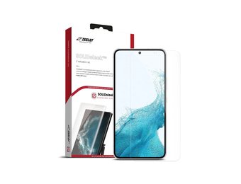 Zeelot Solidsleek Tempered Glass Screen Protector for Samsung Galaxy S23 Plus - Retina Clear