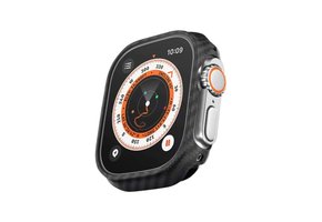 Pitaka Air Case for Apple Watch Ultra 49mm - Black/Grey Twill