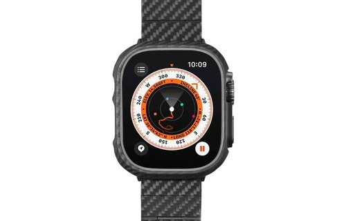 Pitaka Air Case for Apple Watch Ultra 49mm - Black/Grey Twill