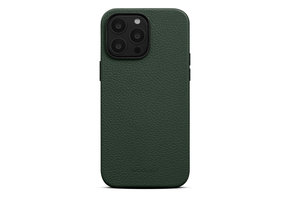Woolnut Leather Case with Magsafe for iPhone 14 Pro - Green