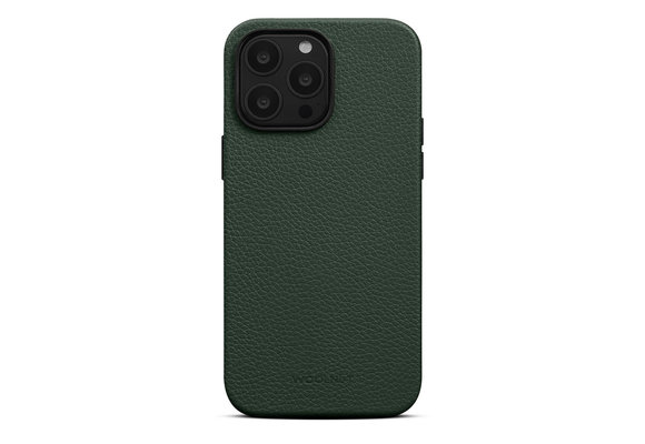 Woolnut Leather Case with Magsafe for iPhone 14 Pro - Green