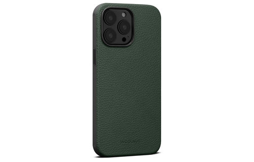 Woolnut Leather Case with Magsafe for iPhone 14 Pro - Green