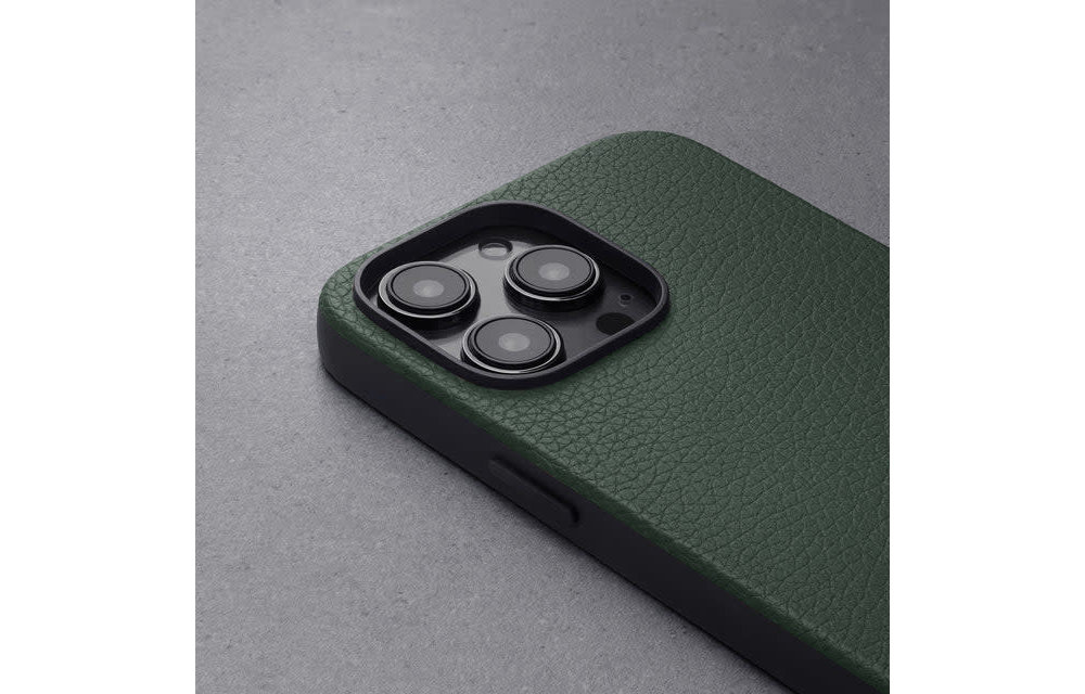 Woolnut Leather Case with Magsafe for iPhone 14 Pro - Green