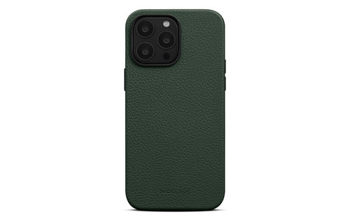Woolnut Leather Case with Magsafe for iPhone 14 Pro Max - Green