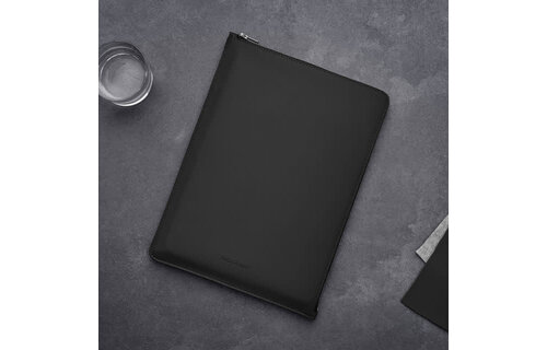 Woolnut Coated Folio Sleeve for MacBook Pro 13" and 14" / Air 13" - Black