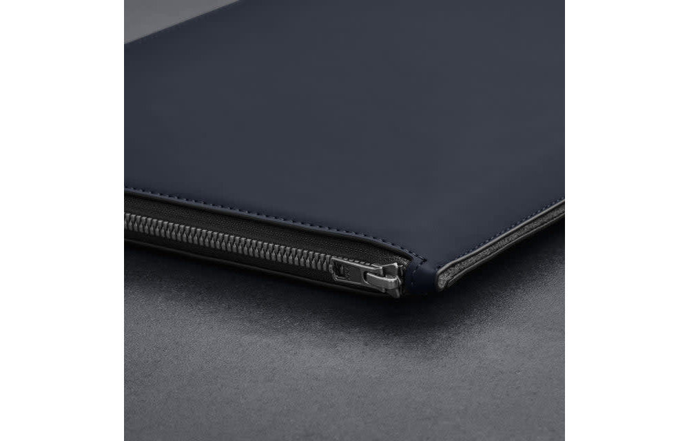 Woolnut Coated Folio Sleeve for MacBook Pro 13" and 14" / Air 13" - Blue